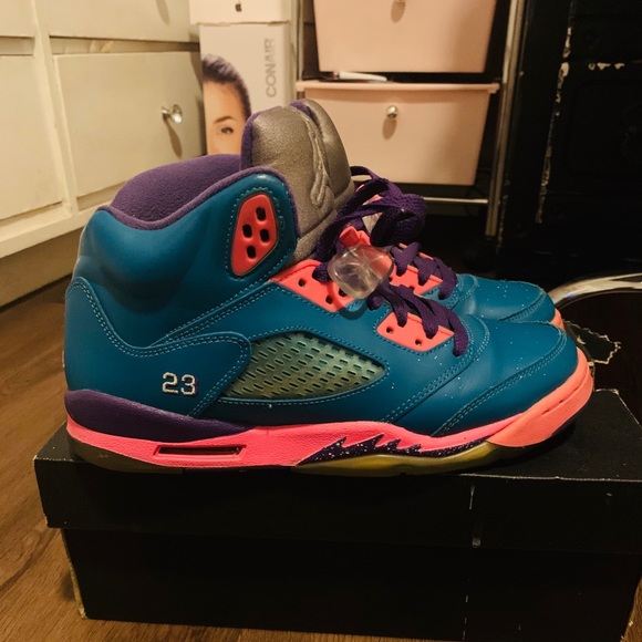 jordan 5 tropical teal